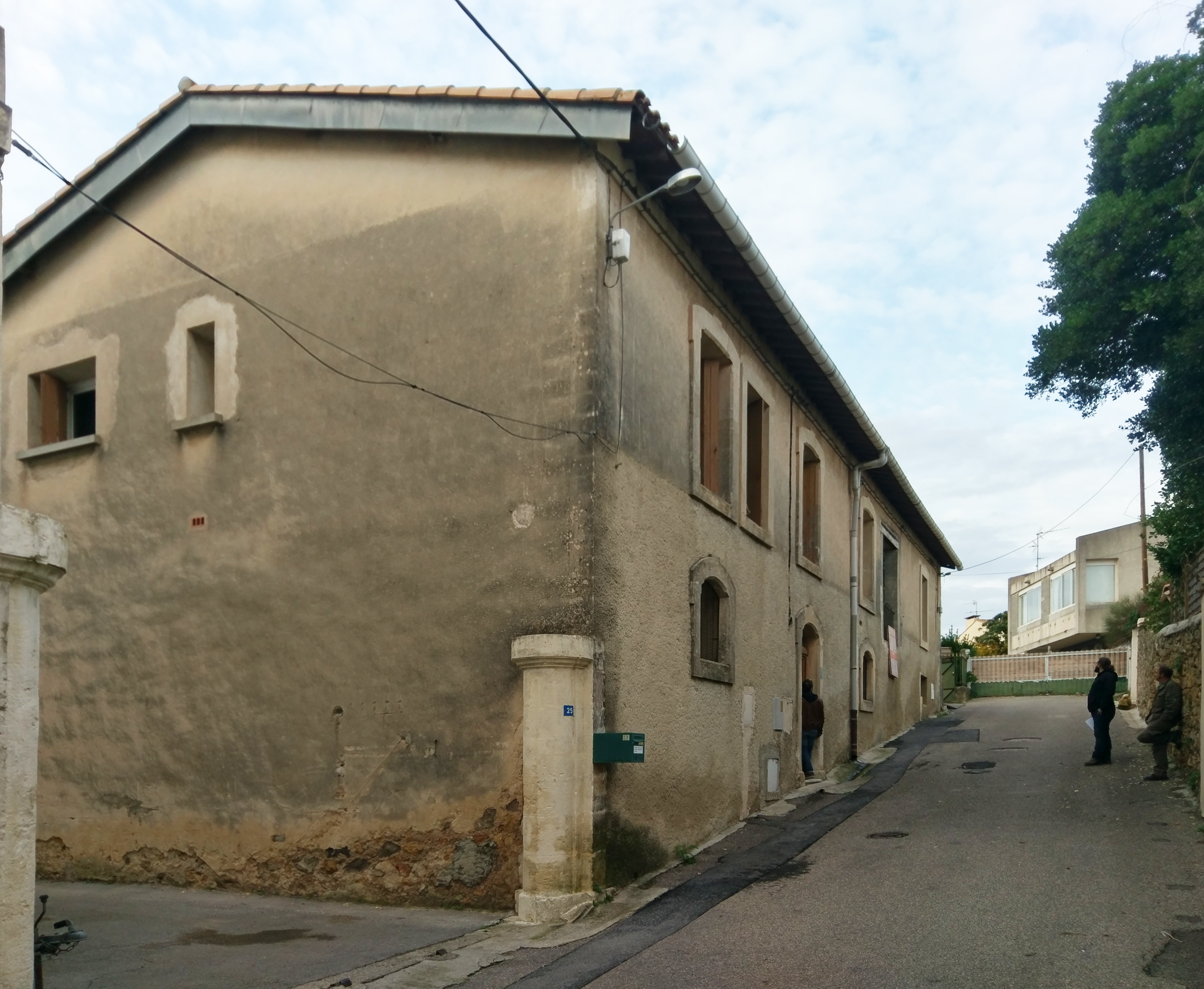 extension surélévation maison vigneronne saint georges d'orques