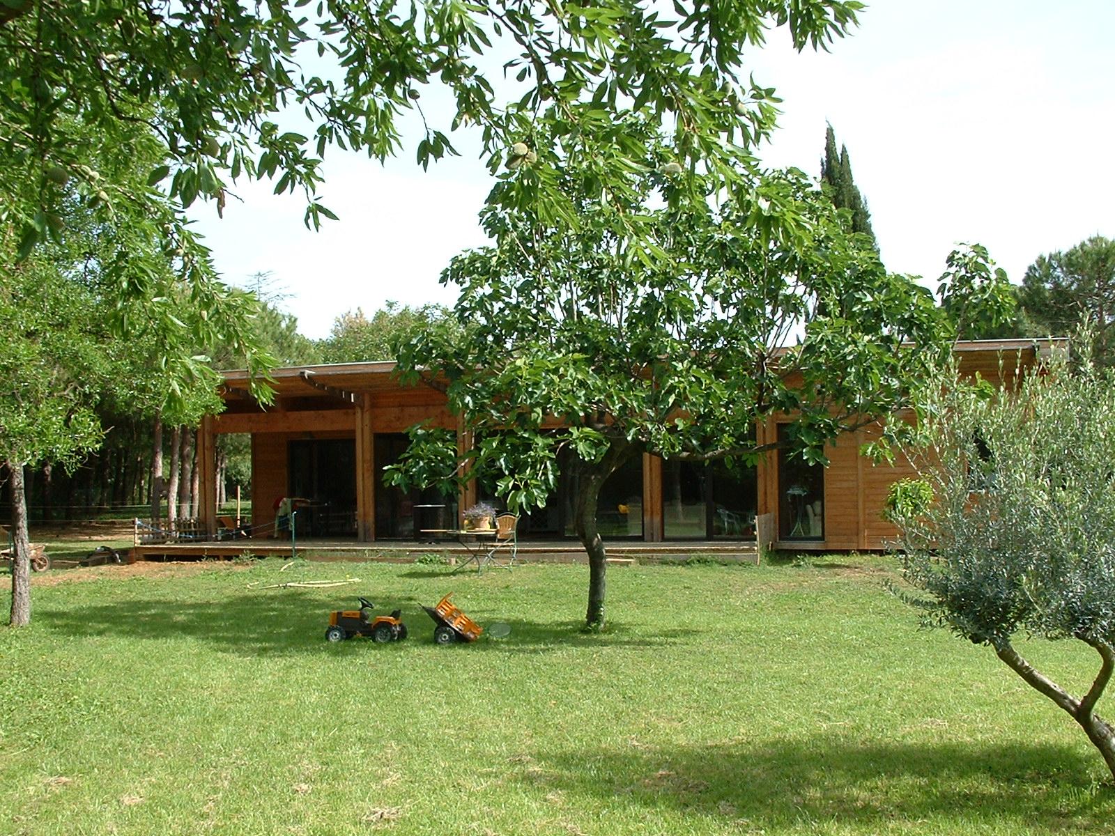 MAISON INDIVIDUELLE EN OSSATURE BOIS