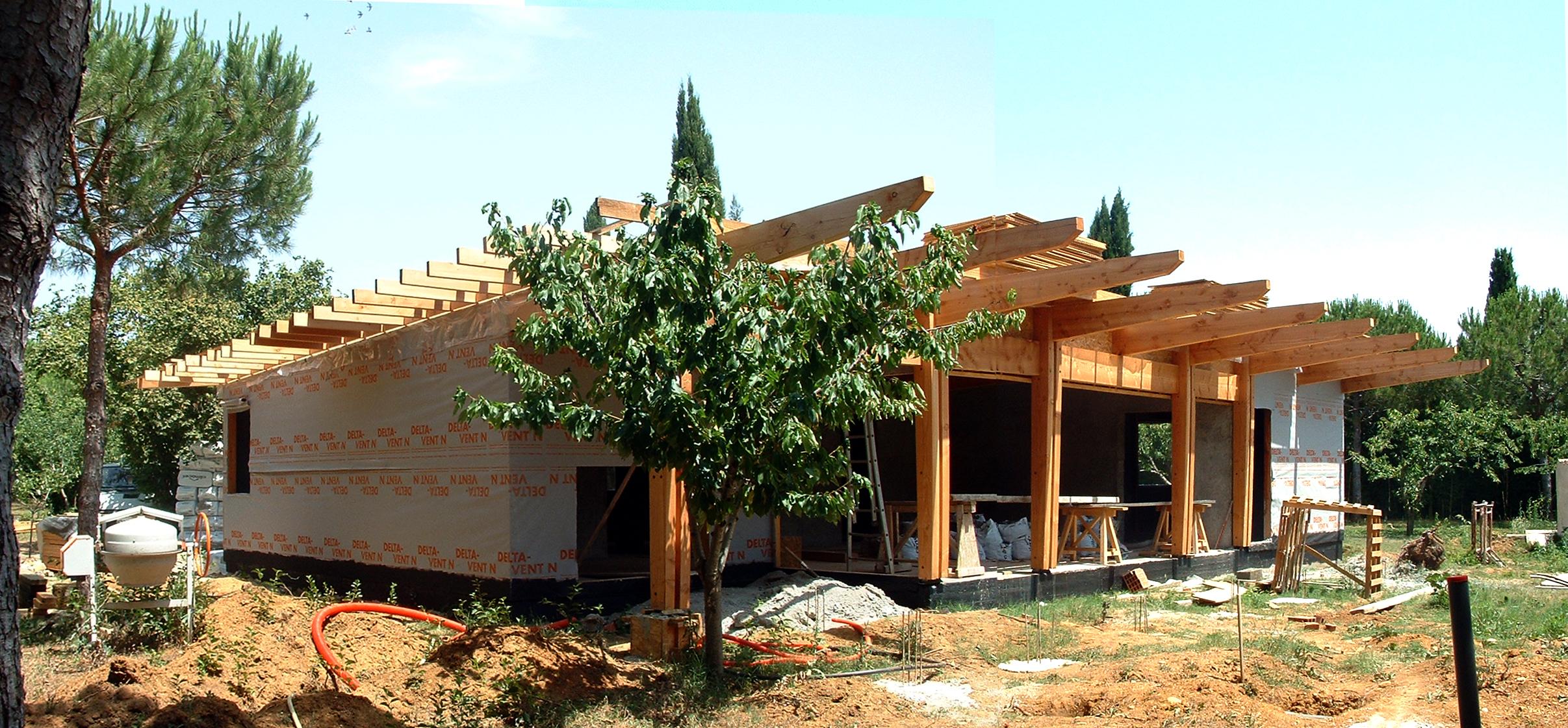 MAISON INDIVIDUELLE EN OSSATURE BOIS