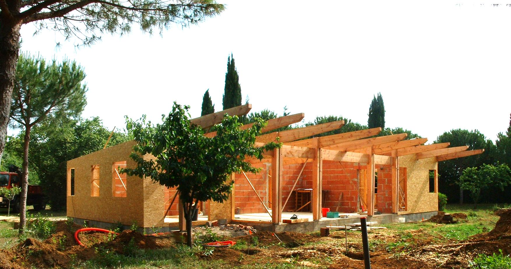 MAISON INDIVIDUELLE EN OSSATURE BOIS