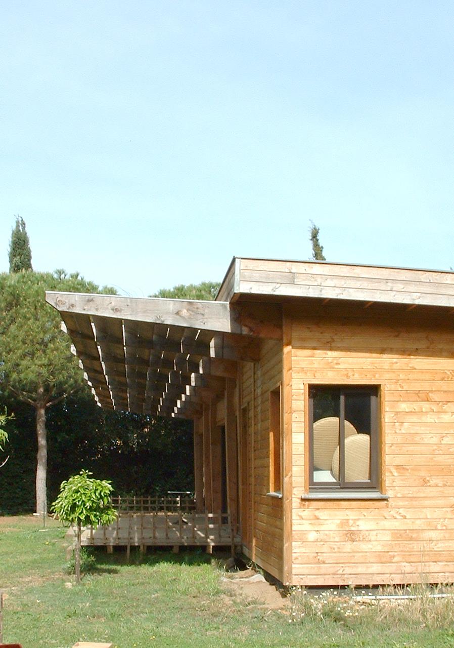 MAISON INDIVIDUELLE EN OSSATURE BOIS