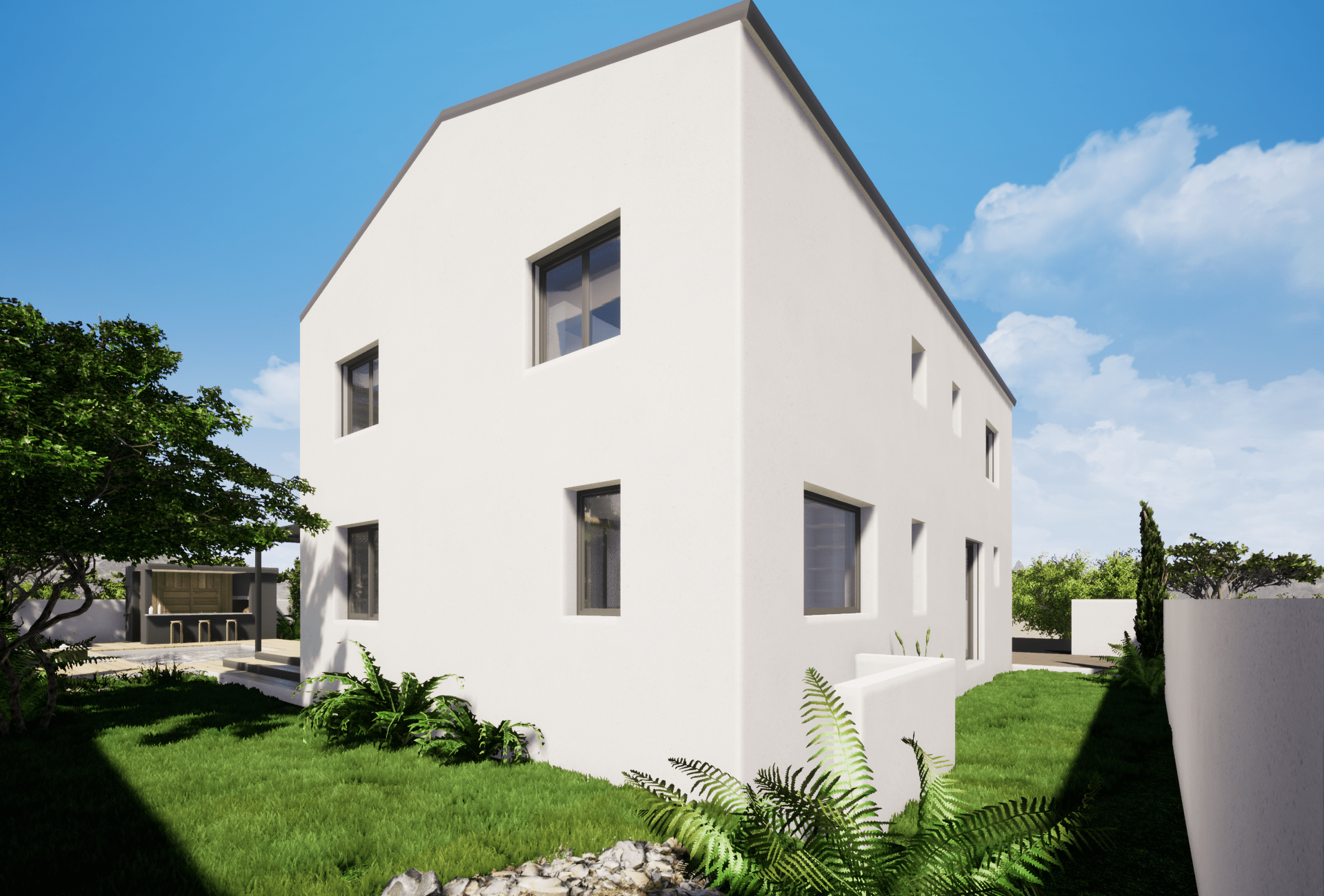 maison individuelle castelnau-le-lez architecte contemporain