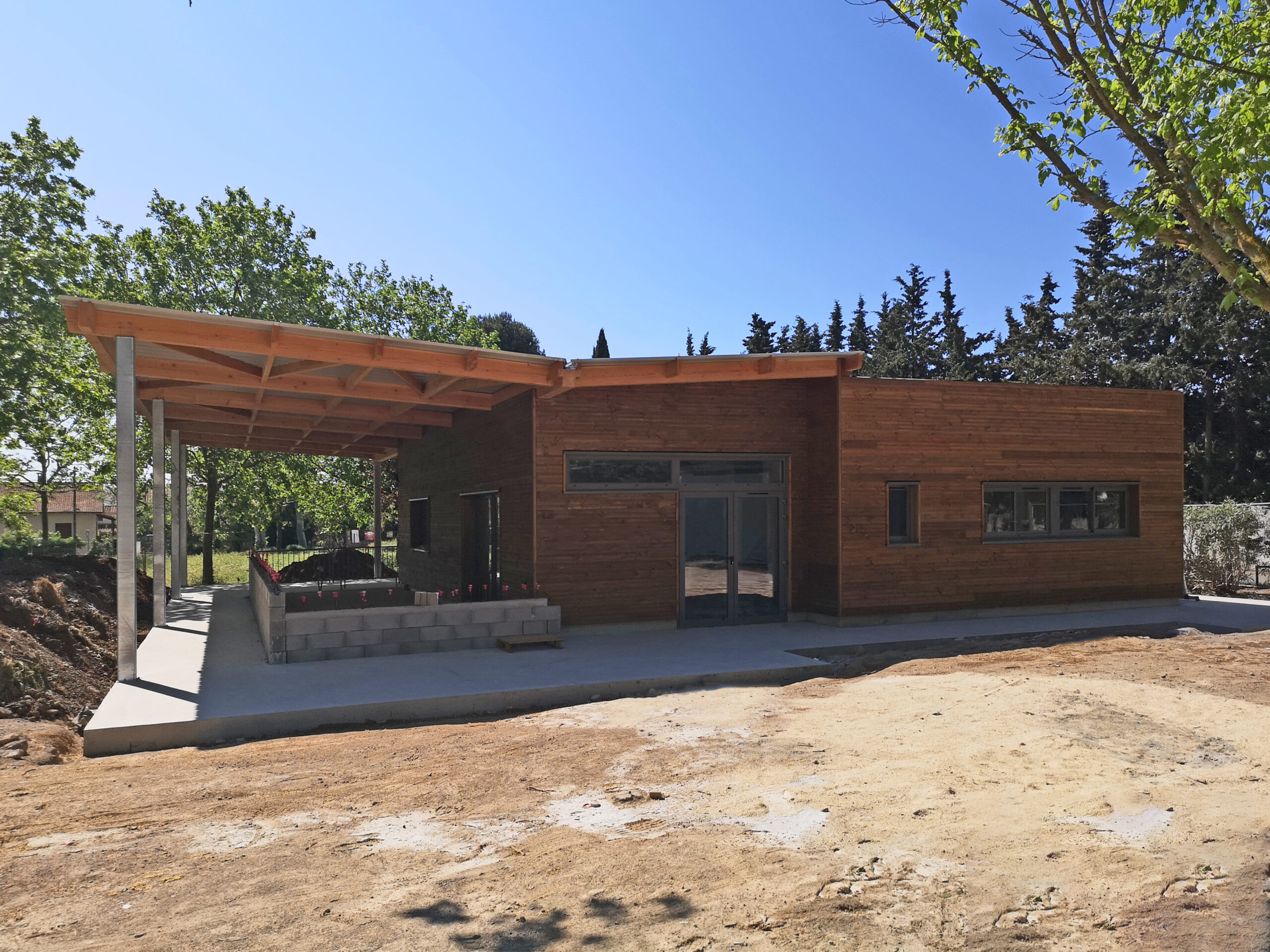 ANIANE CANTINE RENOVATION HQE